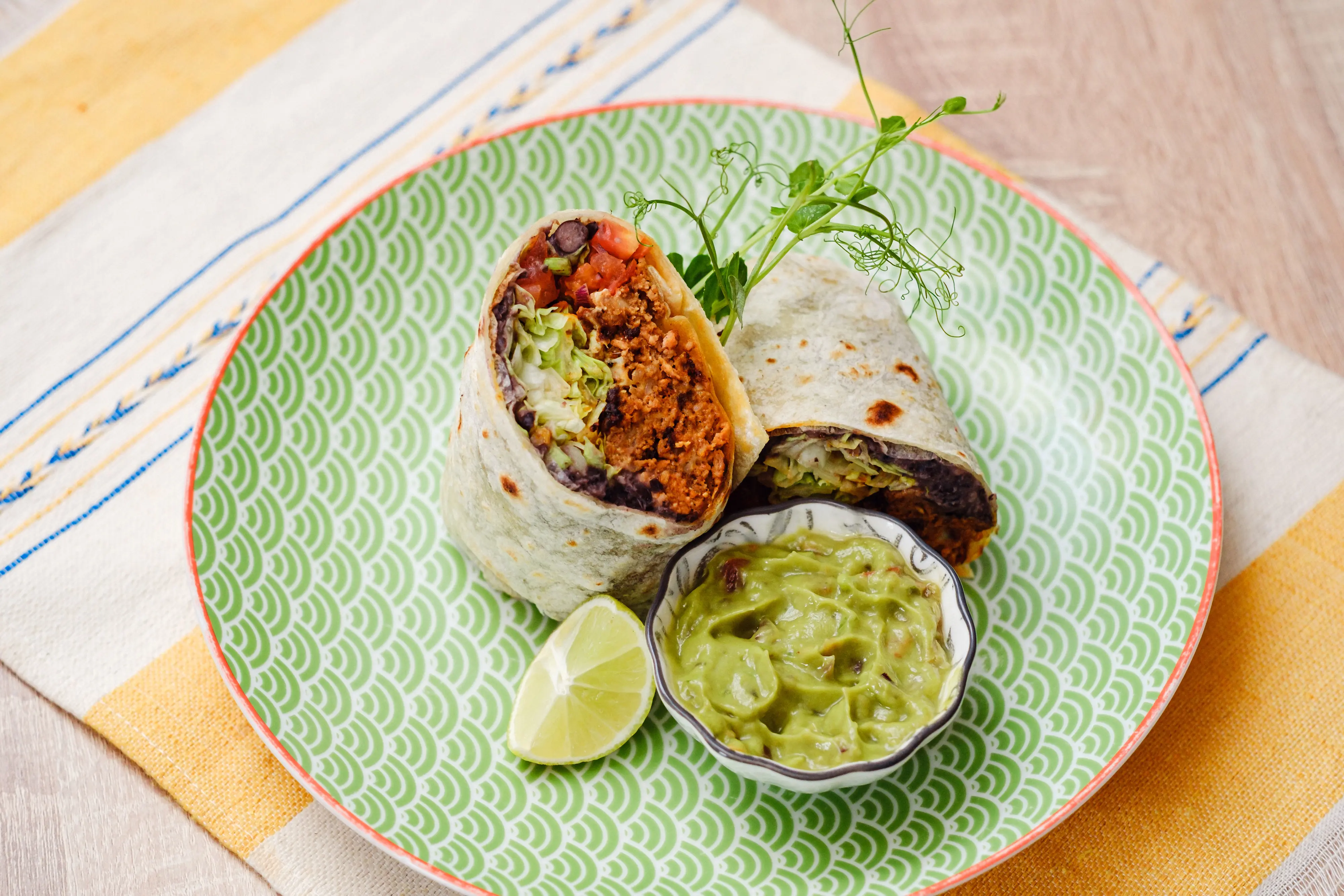 Burrito Con Chorizo